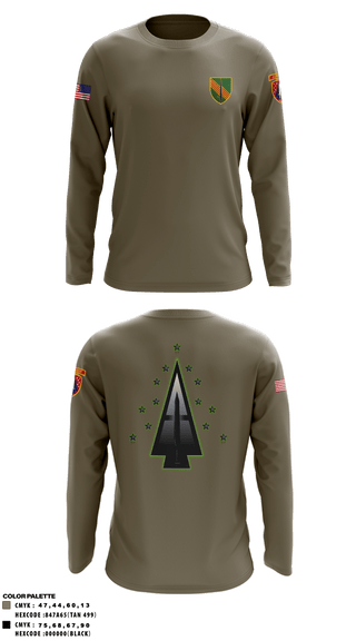 Long Sleeve Performance Shirt, , Army, Teamtime, Team time, sublimation, custom sports apparel, team uniforms, spirit wear, spiritwear, sports uniforms, custom shirts, team store, custom team store, fundraiser sports, apparel fundraiser