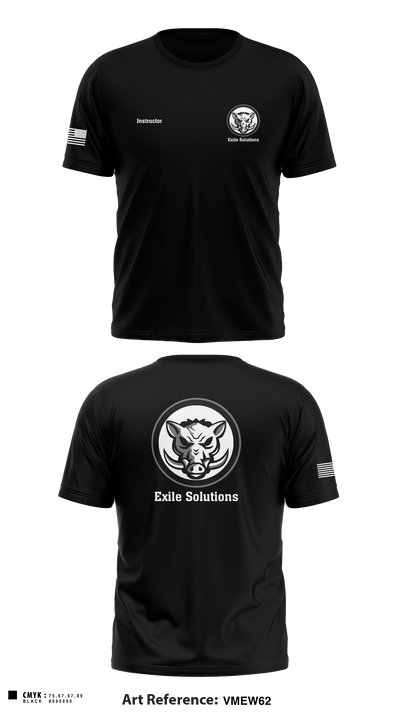 Exile Solutions 31522554 Short Sleeve Performance Shirt - 1