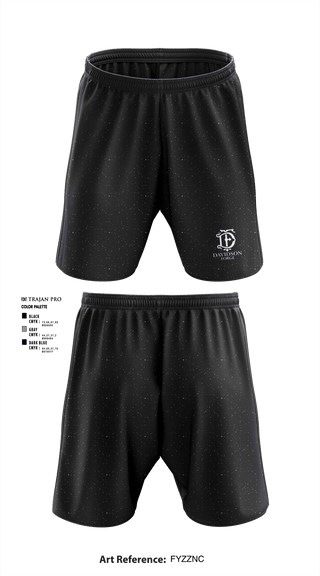 Athletic Shorts With Pockets, Davidson Forge, , Teamtime, Team time, sublimation, custom sports apparel, team uniforms, spirit wear, spiritwear, sports uniforms, custom shirts, team store, custom team store, fundraiser sports, apparel fundraiser