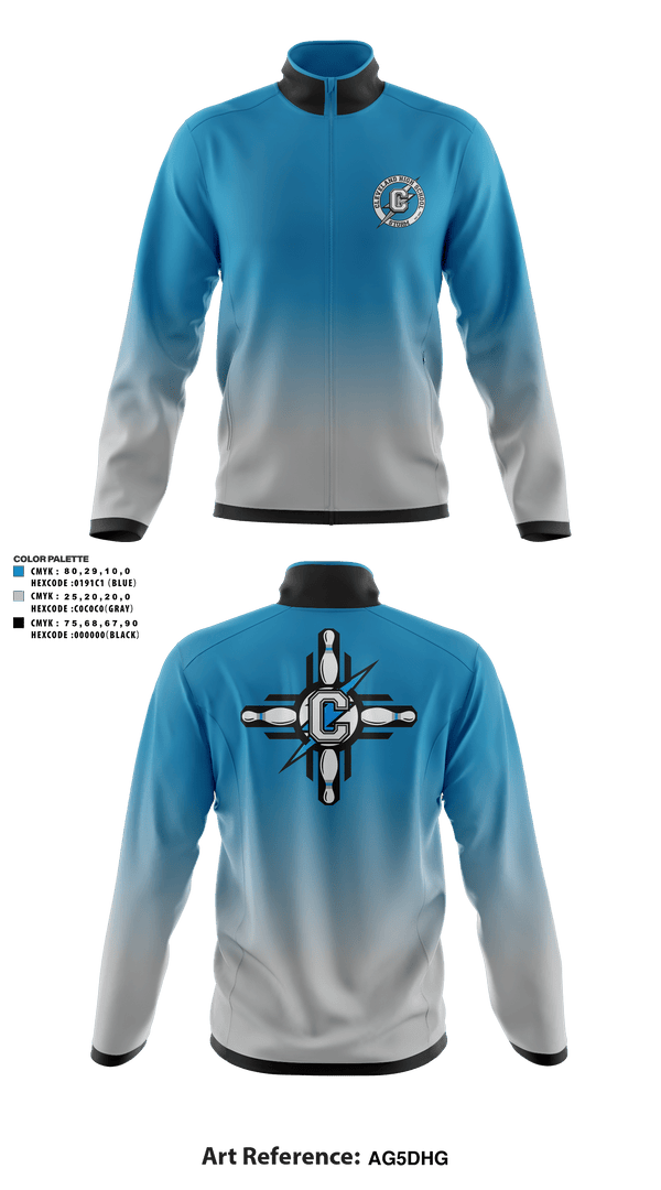 Fleece Jacket, Cleveland Storm, Bowling, Teamtime, Team time, sublimation, custom sports apparel, team uniforms, spirit wear, spiritwear, sports uniforms, custom shirts, team store, custom team store, fundraiser sports, apparel fundraiser