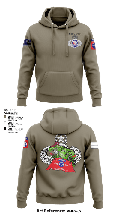 82nd BSB 82nd ABN DIV 96465842 Hoodie - 7