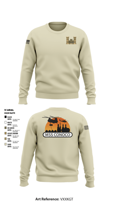 MSSC Essayons 2 48058860 Crew Neck Sweatshirt - 6