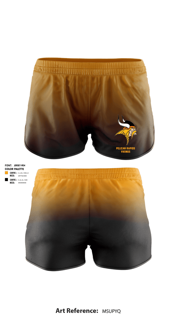 Track Shorts, Pelican Rapids High School Track, Track & Field, Teamtime, Team time, sublimation, custom sports apparel, team uniforms, spirit wear, spiritwear, sports uniforms, custom shirts, team store, custom team store, fundraiser sports, apparel fundraiser