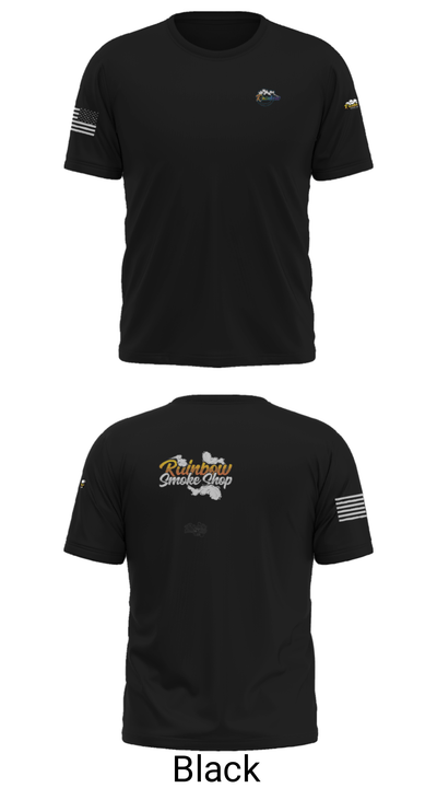 Rainbow Smoke Shop 4743142 Short Sleeve Performance Shirt - 12