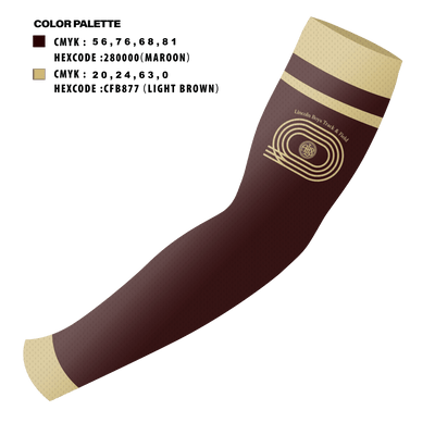 Lincoln High School Track 14520032 Arm Sleeve - 1