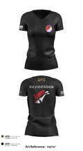Renegades 84834398 Women's Short Sleeve V-neck Shirt - 2