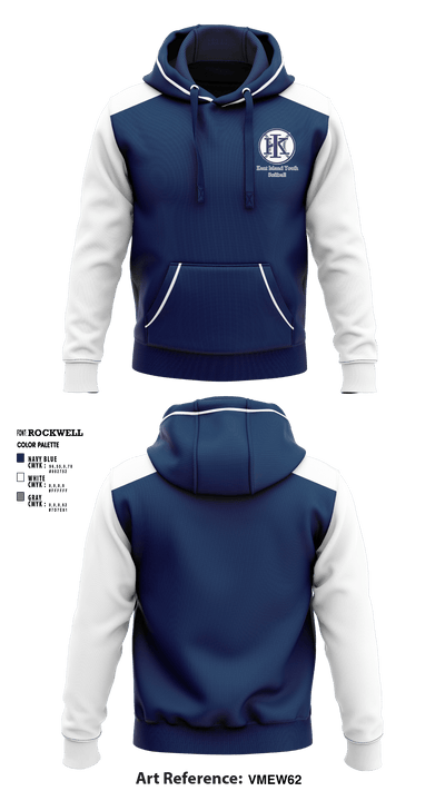 Kent Island Youth Softball 28747832 Hoodie - 2