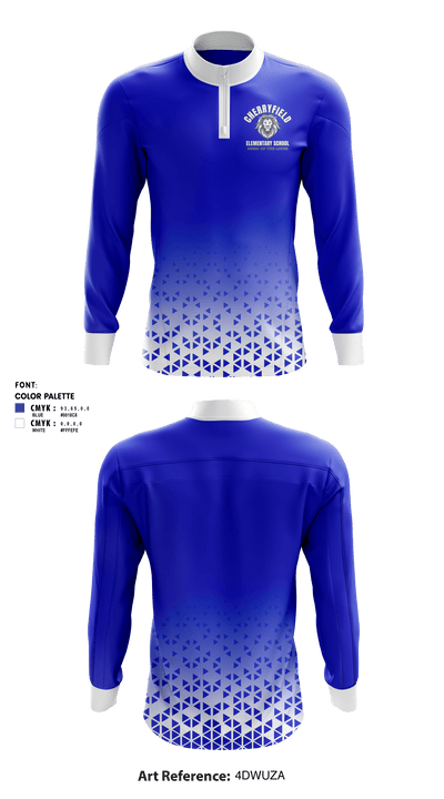 Lions 22609981 Quarter Zip Jacket - 1