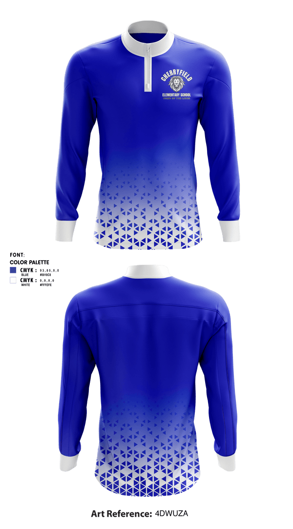 Quarter Zip Jacket, Lions, Spirit Store, Teamtime, Team time, sublimation, custom sports apparel, team uniforms, spirit wear, spiritwear, sports uniforms, custom shirts, team store, custom team store, fundraiser sports, apparel fundraiser
