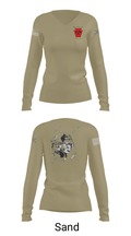 1-111th IN BN 37171288 Women's Long Sleeve V-neck Shirt - 47