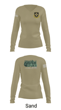 1/64th Infantry Regiment 32559930 Women's Long Sleeve V-neck Shirt - 42
