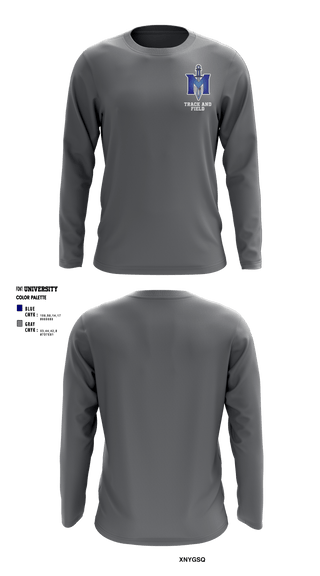 Long Sleeve Performance Shirt, iMater Knights, Track & Field, Teamtime, Team time, sublimation, custom sports apparel, team uniforms, spirit wear, spiritwear, sports uniforms, custom shirts, team store, custom team store, fundraiser sports, apparel fundraiser