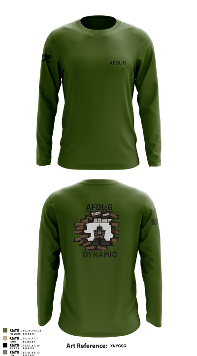 Dynamic 42906299 Long Sleeve Performance Shirt - 51