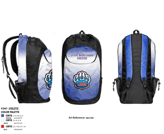 Gear Bag, John Marshall Soccer, Men's Soccer, Teamtime, Team time, sublimation, custom sports apparel, team uniforms, spirit wear, spiritwear, sports uniforms, custom shirts, team store, custom team store, fundraiser sports, apparel fundraiser