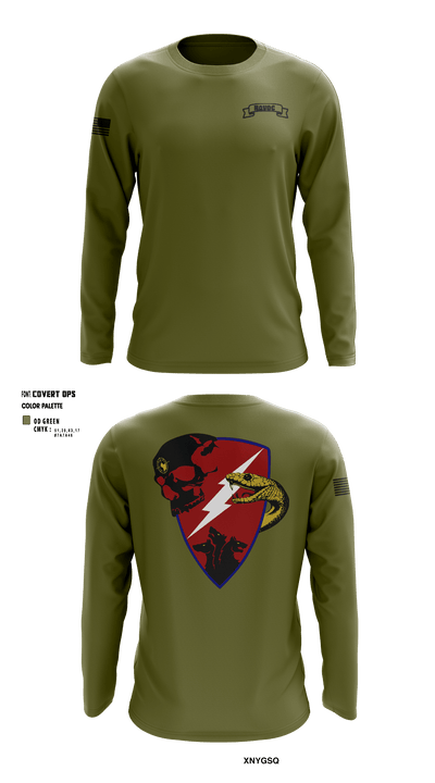 HHC 1-635TH AR 79044047 Long Sleeve Performance Shirt - 4