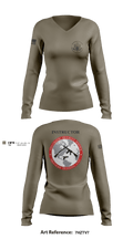 Firearms Training Unit 93026000 Women's Long Sleeve V-neck Shirt - 2