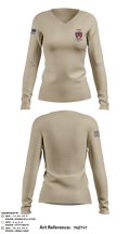 1/741 BEB  TUAS 24256299 Women's Long Sleeve V-neck Shirt - 63