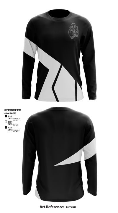 Black Bears 24301443 Long Sleeve Performance Shirt - 1