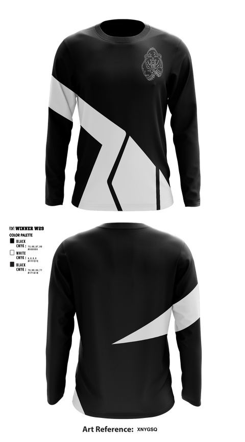 Long Sleeve Performance Shirt, Black Bears, Football, Teamtime, Team time, sublimation, custom sports apparel, team uniforms, spirit wear, spiritwear, sports uniforms, custom shirts, team store, custom team store, fundraiser sports, apparel fundraiser