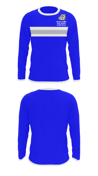 Long Sleeve Performance Shirt, Desoto County High School Basketball, Men's Basketball, Teamtime, Team time, sublimation, custom sports apparel, team uniforms, spirit wear, spiritwear, sports uniforms, custom shirts, team store, custom team store, fundraiser sports, apparel fundraiser