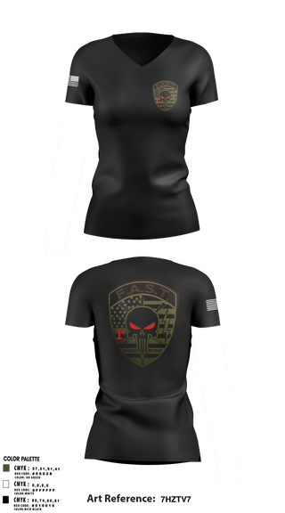 Women's Short Sleeve Vneck Shirt, , Police, Teamtime, Team time, sublimation, custom sports apparel, team uniforms, spirit wear, spiritwear, sports uniforms, custom shirts, team store, custom team store, fundraiser sports, apparel fundraiser