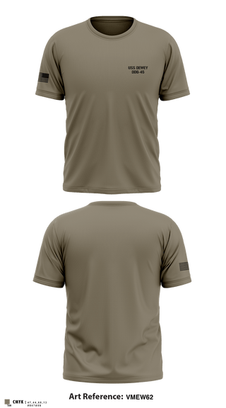 Short Sleeve Performance Shirt, USS DEWEY DDG-45, , Teamtime, Team time, sublimation, custom sports apparel, team uniforms, spirit wear, spiritwear, sports uniforms, custom shirts, team store, custom team store, fundraiser sports, apparel fundraiser