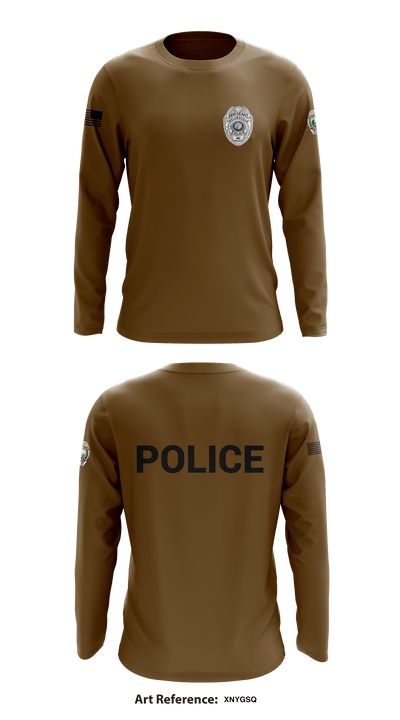 TAYLORSVILLE POLICE DEPARTMENT LT 27466887 Long Sleeve Performance Shirt - 2