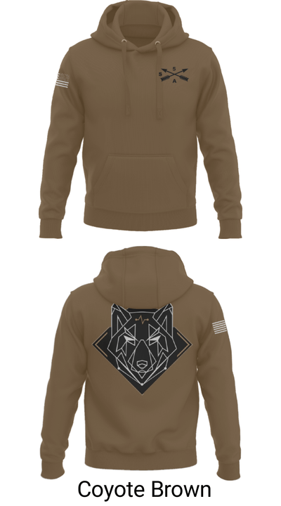 Alpha Company, 5th GSB 40097456 Hoodie - 16