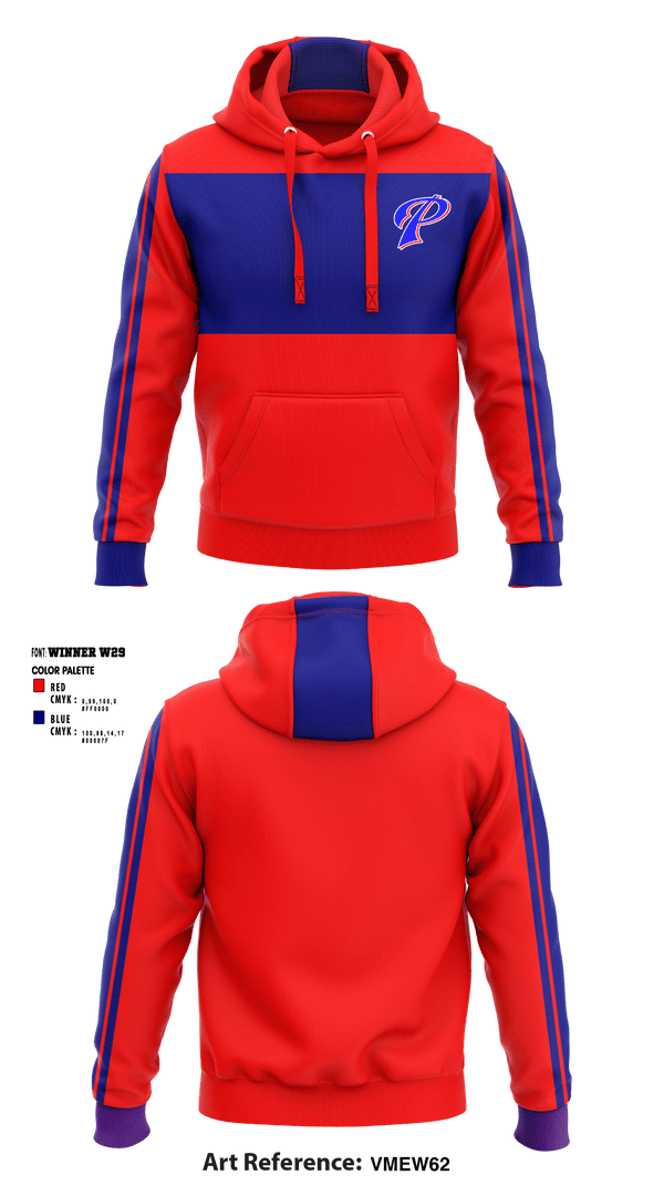 Hoodie, William M Colmer Middle School Volleyball, Women's Volleyball, Teamtime, Team time, sublimation, custom sports apparel, team uniforms, spirit wear, spiritwear, sports uniforms, custom shirts, team store, custom team store, fundraiser sports, apparel fundraiser