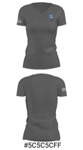 Gladbrook Reinbeck High School Golf 42018722 Women's Short Sleeve V-neck Shirt - 22