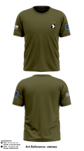 101st 77031611 Short Sleeve Performance Shirt - 1
