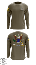 1-155th Dixie Thunder 83572891 Long Sleeve Performance Shirt - 10