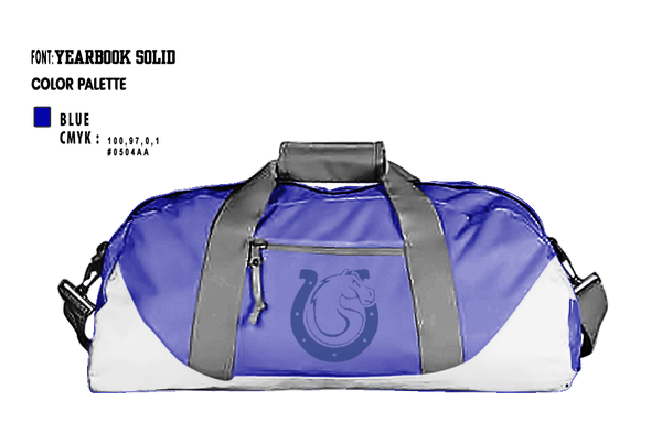 Duffle Bag, Sanford H Calhoun High School Track and Field, Track & Field, Teamtime, Team time, sublimation, custom sports apparel, team uniforms, spirit wear, spiritwear, sports uniforms, custom shirts, team store, custom team store, fundraiser sports, apparel fundraiser