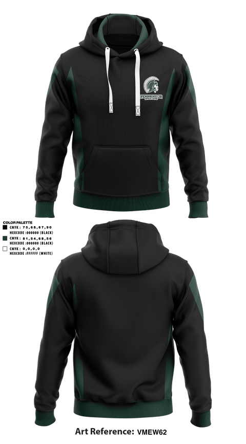 Hoodie, Pembroke Jr Spartans Cheer, School Spirit Store, Teamtime, Team time, sublimation, custom sports apparel, team uniforms, spirit wear, spiritwear, sports uniforms, custom shirts, team store, custom team store, fundraiser sports, apparel fundraiser