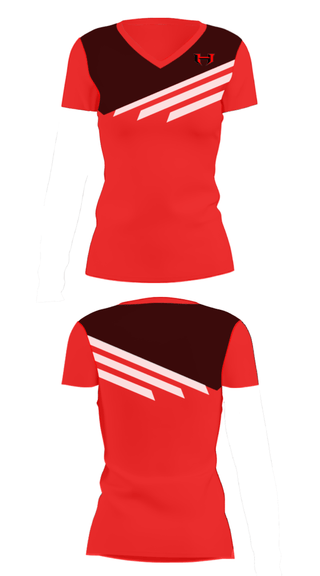 Women's Short Sleeve Vneck Shirt, Hibriten High School Wrestling, Wrestling, Teamtime, Team time, sublimation, custom sports apparel, team uniforms, spirit wear, spiritwear, sports uniforms, custom shirts, team store, custom team store, fundraiser sports, apparel fundraiser