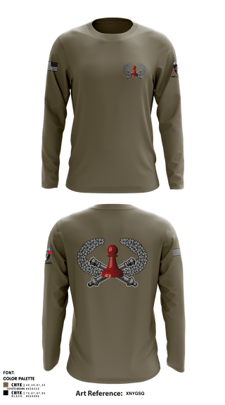 Long Sleeve Performance Shirt, , National Guard, Teamtime, Team time, sublimation, custom sports apparel, team uniforms, spirit wear, spiritwear, sports uniforms, custom shirts, team store, custom team store, fundraiser sports, apparel fundraiser