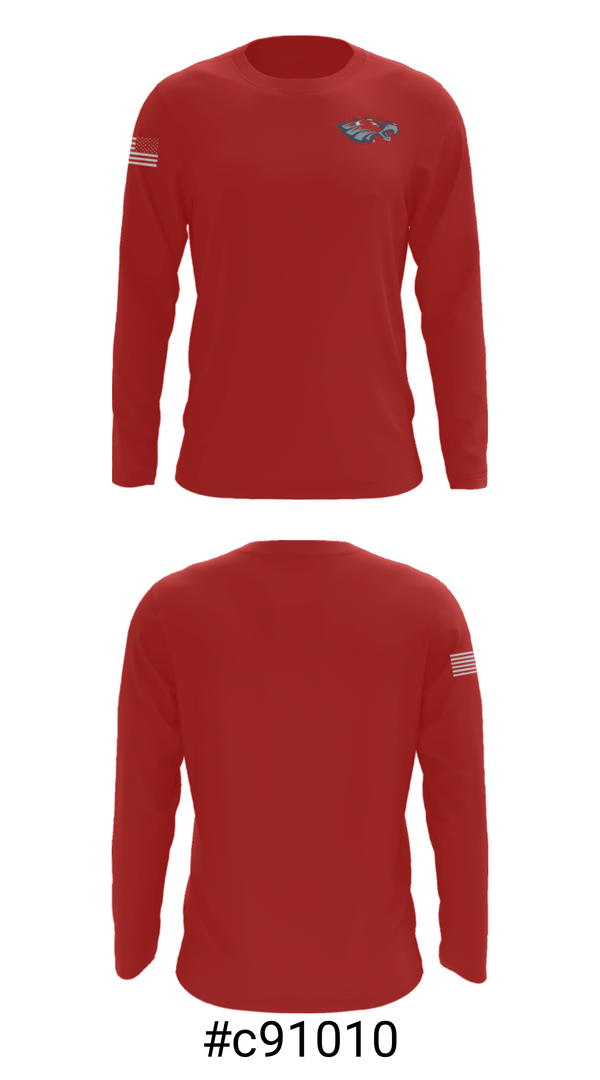 Long Sleeve Performance Shirt, Pequot lakes Community Education, Spirit Store, Teamtime, Team time, sublimation, custom sports apparel, team uniforms, spirit wear, spiritwear, sports uniforms, custom shirts, team store, custom team store, fundraiser sports, apparel fundraiser