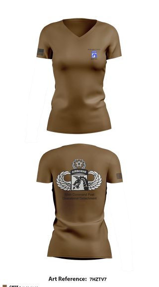 Women's Short Sleeve Vneck Shirt, , Army, Teamtime, Team time, sublimation, custom sports apparel, team uniforms, spirit wear, spiritwear, sports uniforms, custom shirts, team store, custom team store, fundraiser sports, apparel fundraiser