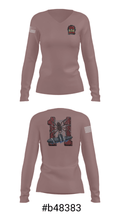 TOCRON-11 34379737 Women's Long Sleeve V-neck Shirt - 34