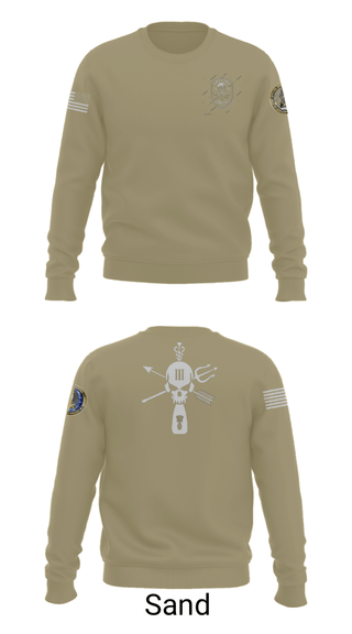 Crew Neck Sweatshirt, , Army, Teamtime, Team time, sublimation, custom sports apparel, team uniforms, spirit wear, spiritwear, sports uniforms, custom shirts, team store, custom team store, fundraiser sports, apparel fundraiser