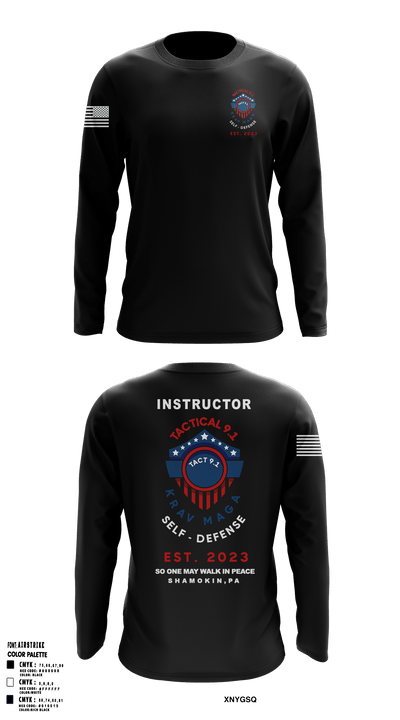 Tactical 9.1 Krav Maga Self Defense 91416954 Long Sleeve Performance Shirt - 3