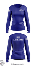Vetlawn 83001110 Women's Long Sleeve V-neck Shirt - 3
