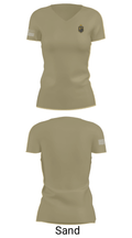 Santa Fe Gold 43259744 Women's Short Sleeve V-neck Shirt - 23