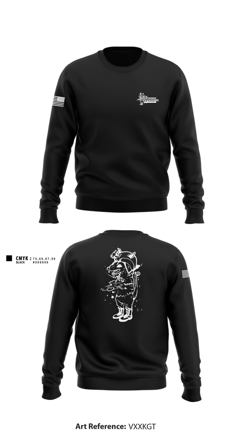 Crew Neck Sweatshirt, 203Rd, National Guard, Teamtime, Team time, sublimation, custom sports apparel, team uniforms, spirit wear, spiritwear, sports uniforms, custom shirts, team store, custom team store, fundraiser sports, apparel fundraiser