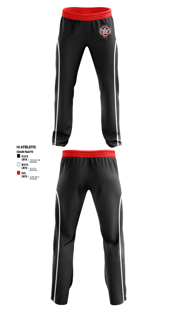 Sweatpants, Kojukan JuJitsu, Wrestling, Teamtime, Team time, sublimation, custom sports apparel, team uniforms, spirit wear, spiritwear, sports uniforms, custom shirts, team store, custom team store, fundraiser sports, apparel fundraiser