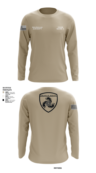 Valhalla Airsoft 98104221 Long Sleeve Performance Shirt - 2