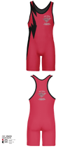 New Britain Twisters Youth Wrestling 45792987 Wrestling Singlet - 1