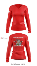 VP-10 88501394 Women's Long Sleeve V-neck Shirt - 7