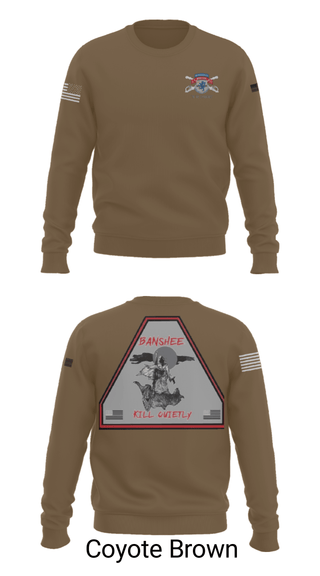 Crew Neck Sweatshirt, , Army, Teamtime, Team time, sublimation, custom sports apparel, team uniforms, spirit wear, spiritwear, sports uniforms, custom shirts, team store, custom team store, fundraiser sports, apparel fundraiser