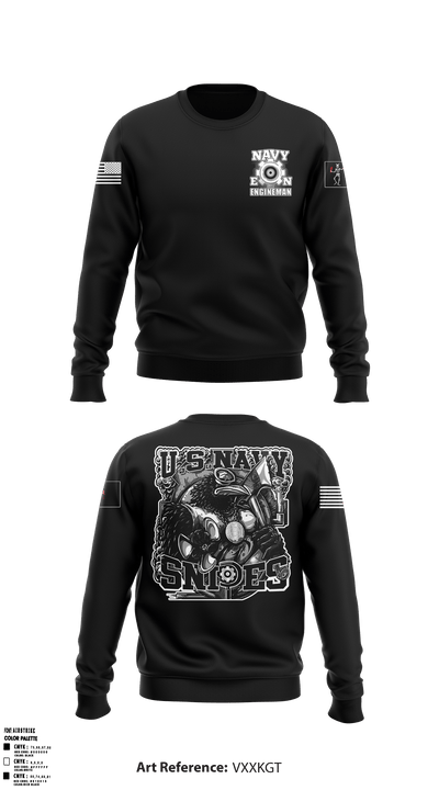 Engineman 52305077 Crew Neck Sweatshirt - 1